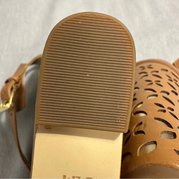 MICHAEL Michael Kors Sienna Espadrille Wedge Sandals, 8.5, openwork leather - Picture 8 of 16